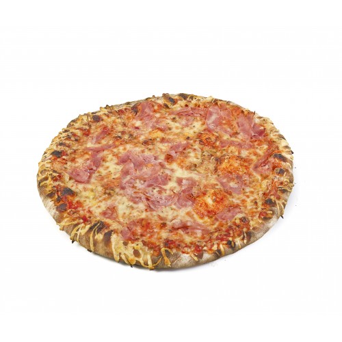Pizza jamón y extra de queso 580 gr. 